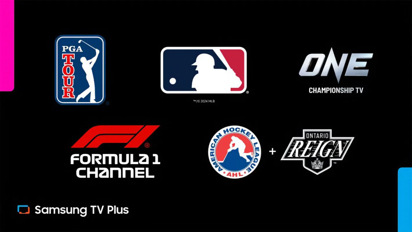 Featured image for Just Announced: Samsung TV Plus adding MLB, PGA Tour, F1 and More Content