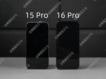 iPhone 15 Pro and iPhone 16 size difference 1