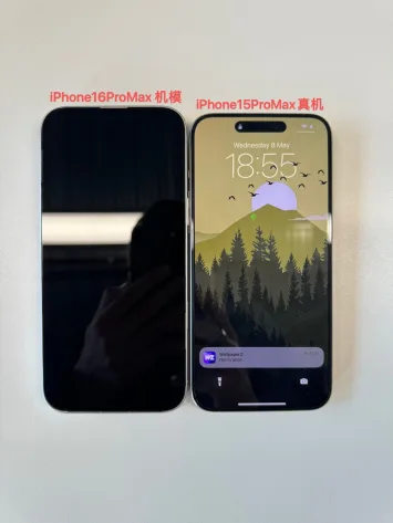 iPhone 16 Pro Max dummy size vs iPhone 15 Pro Max image 3