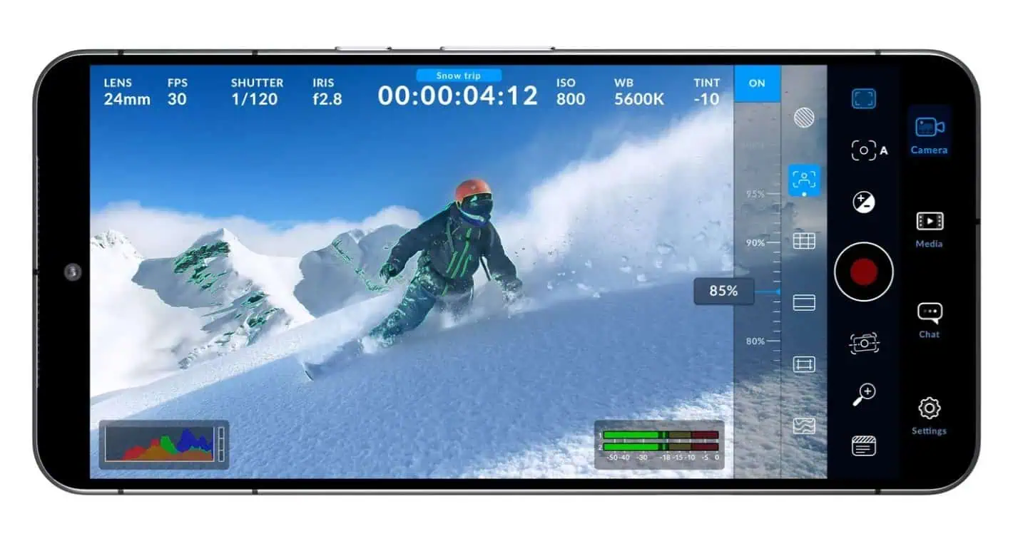 Featured image for Blackmagic Camera app finally comes to Android, but with a twist