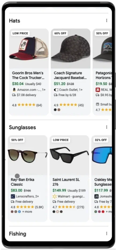 Google summer sales shopping tools 1