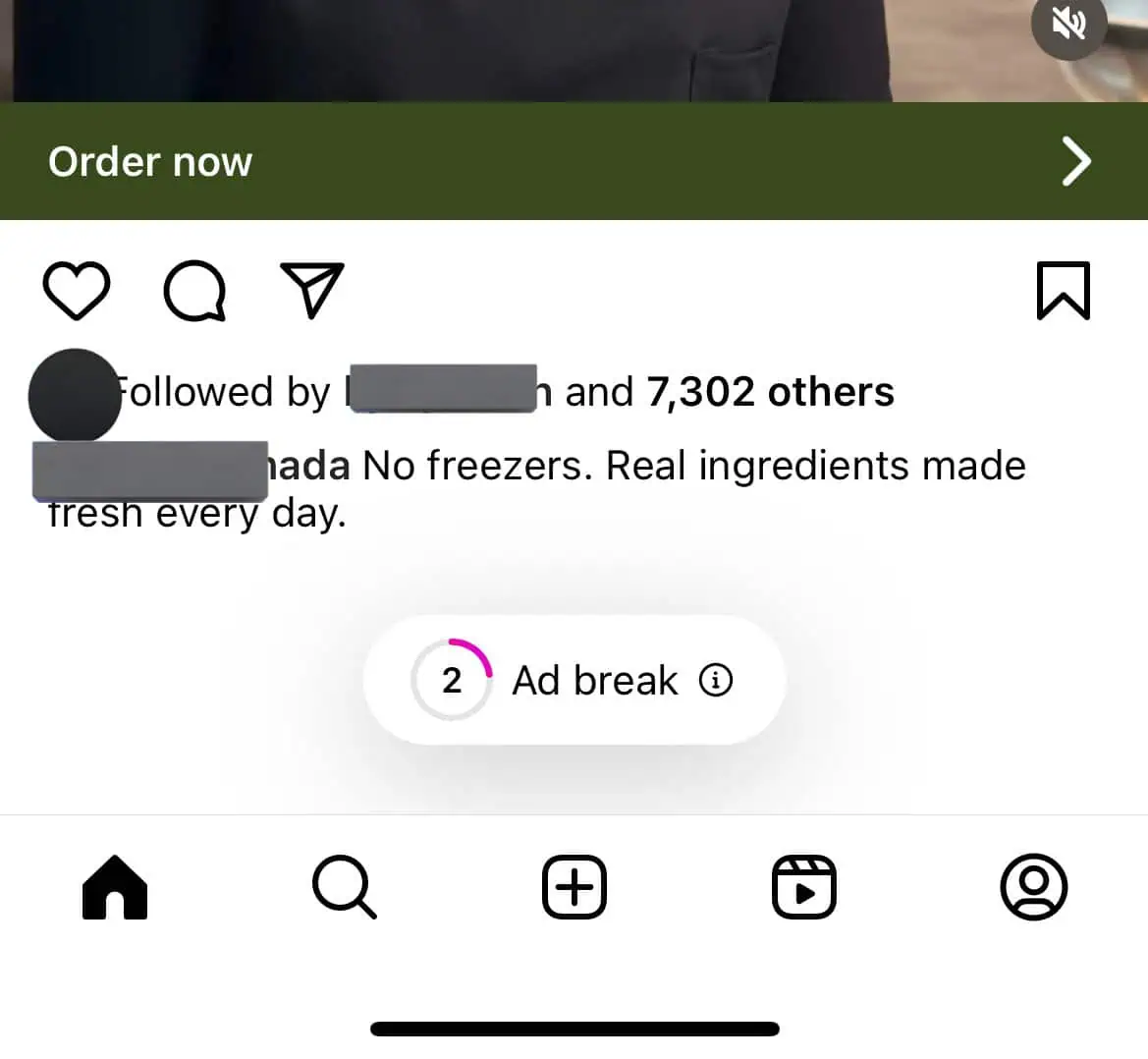 Instagram unskippable ads testing