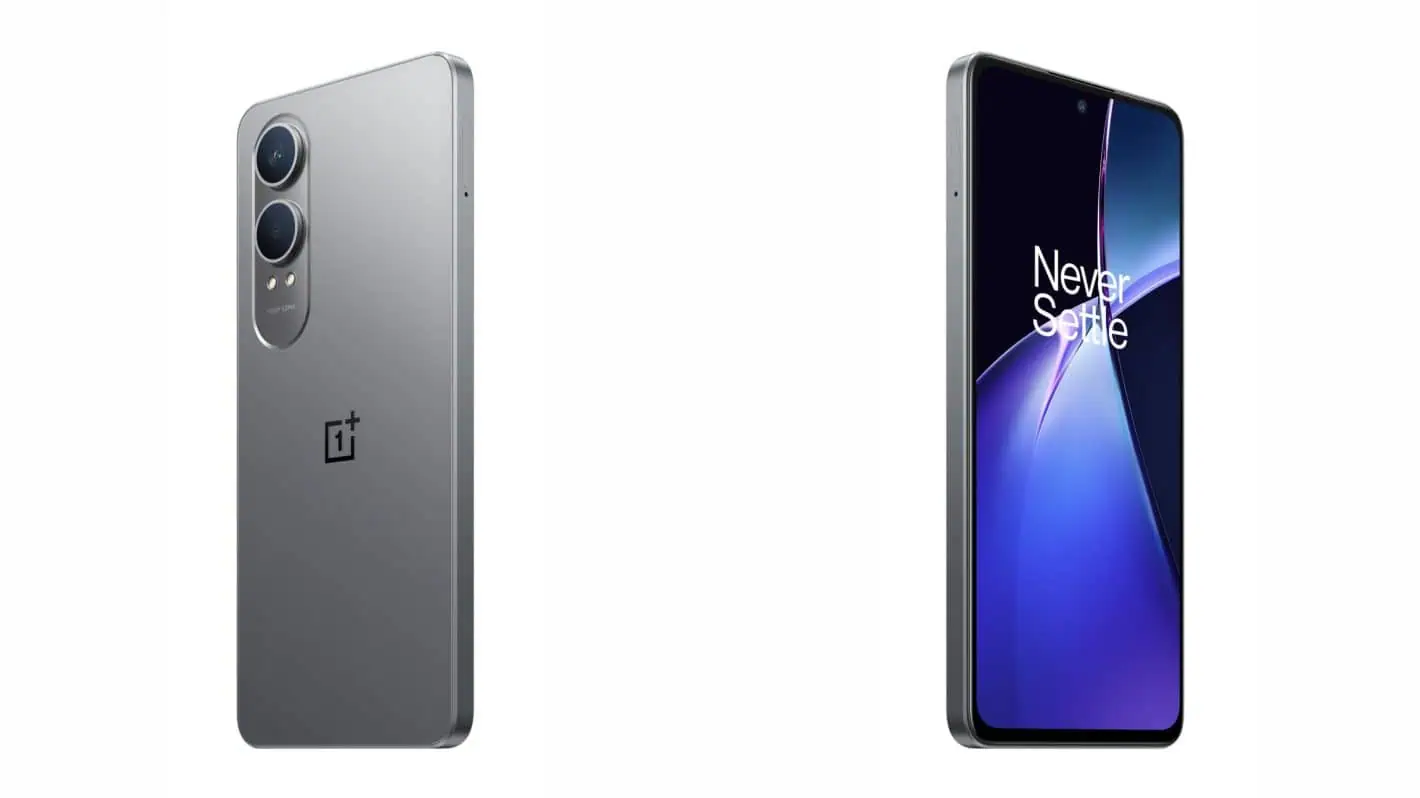Featured image for New OnePlus Nord phone shown from all sides in both color options