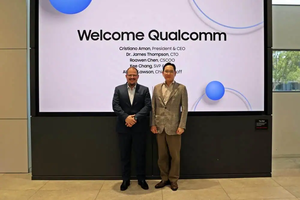 Samsung Chairman Lee Jae young Qualcomm CEO