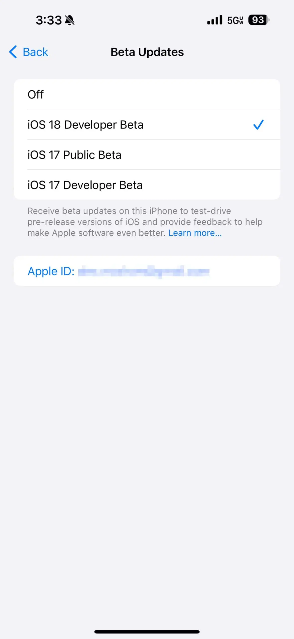 iOS 18 Developer Beta (1)