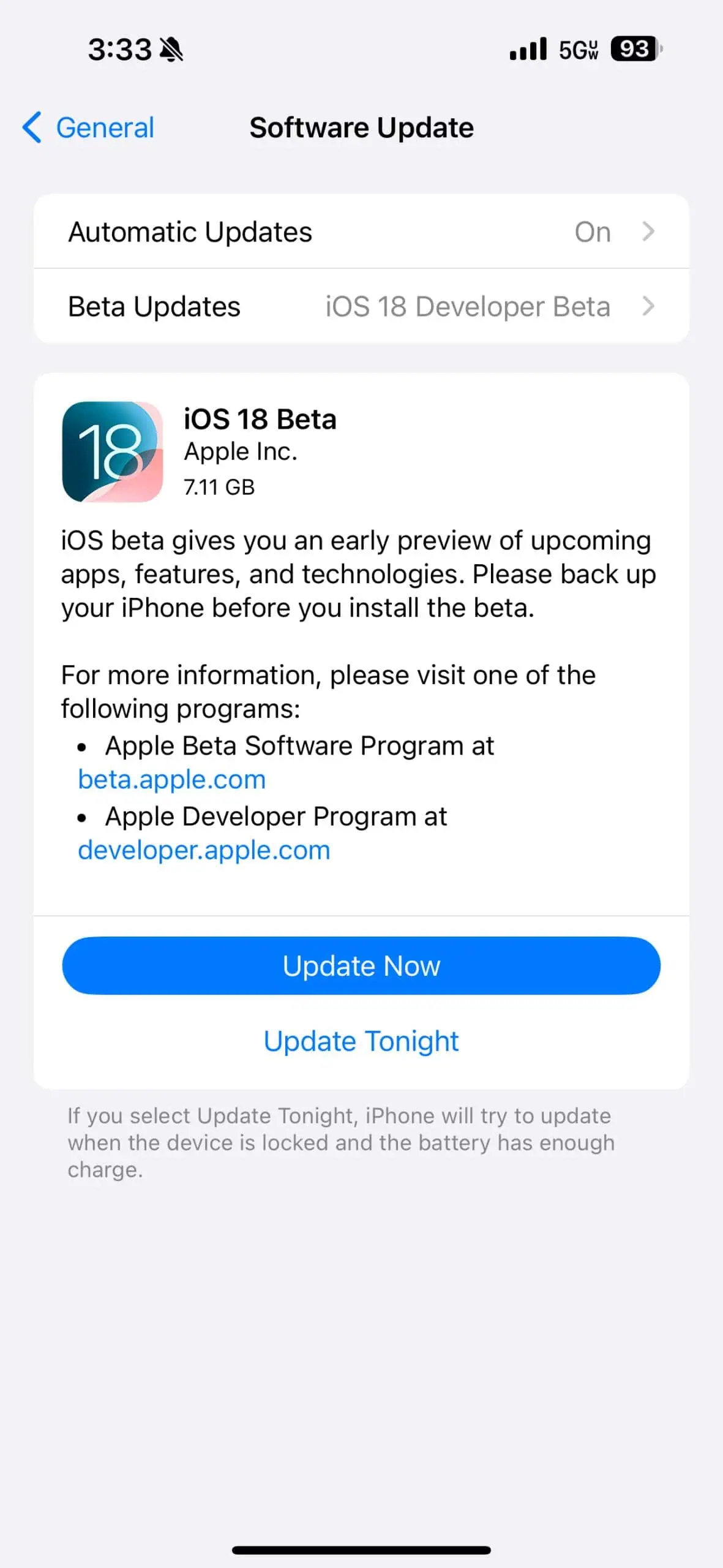 iOS 18 Developer Beta (2)