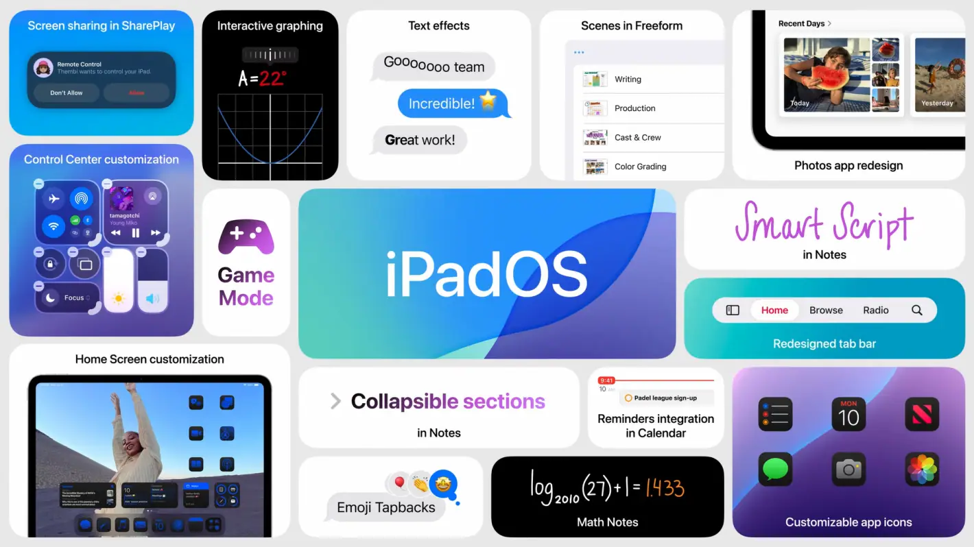 Featured image for Apple just unveiled iPadOS 18 at WWDC 2024