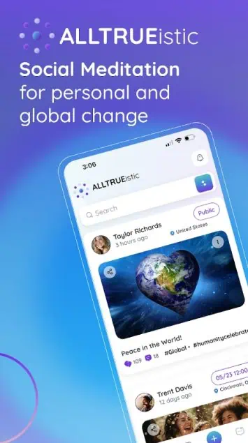 ALLTRUEistic meditation app 2