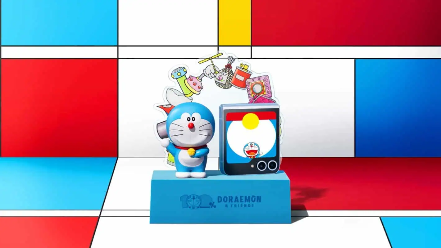 Featured image for Samsung's Galaxy Z Flip 6 gets Doraemon makeover, a treat for fans