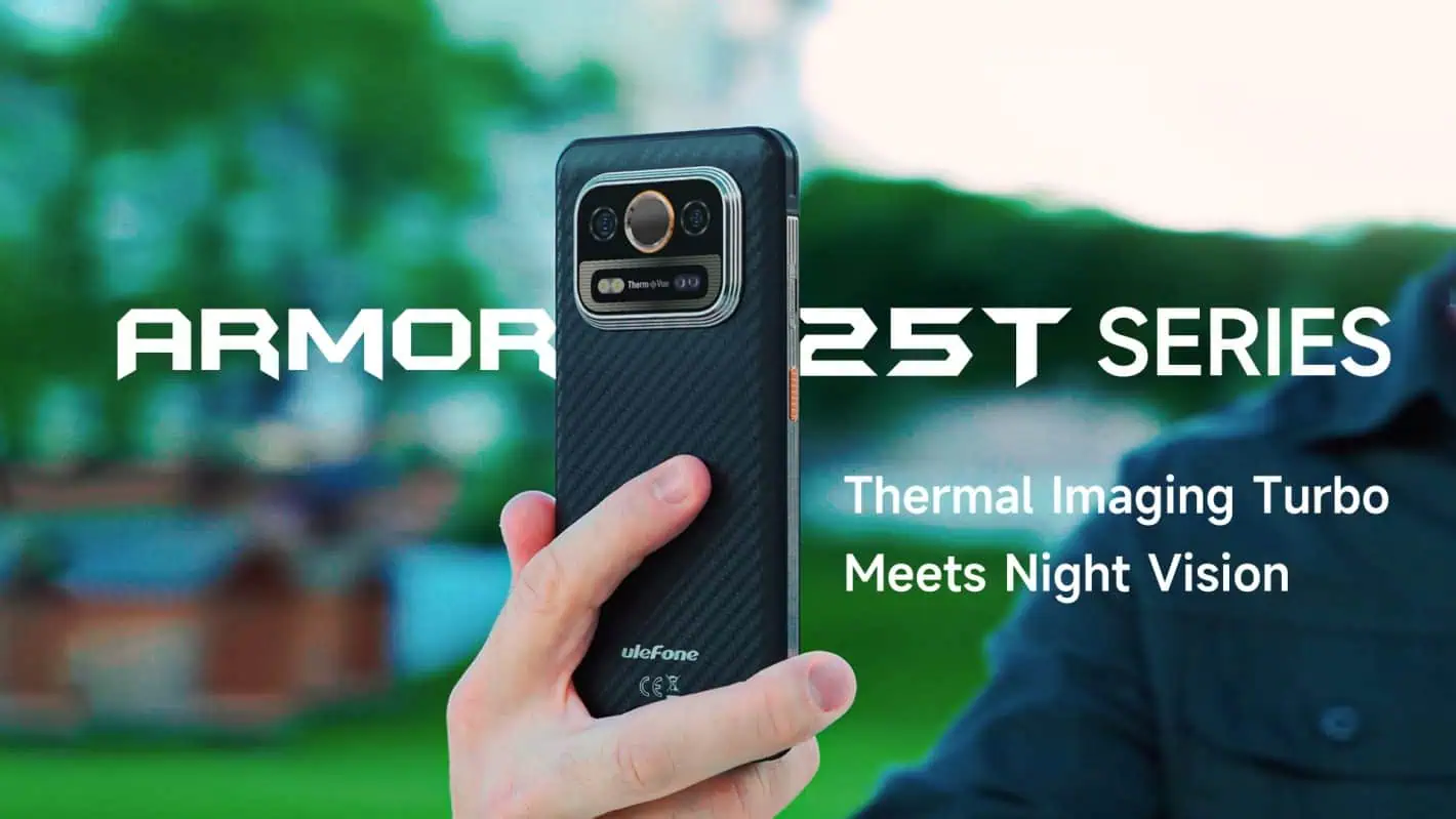 Featured image for Ulefone Armor 25T is official with thermal imaging & night vision