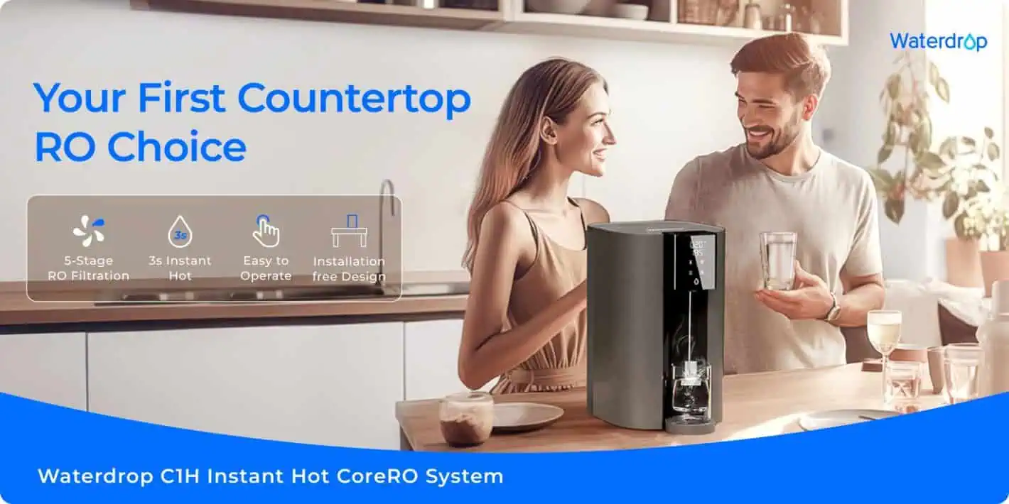 Featured image for Waterdrop CoreRO Countertop Reverse Osmosis System – A Game-Changer in Home Water Purification