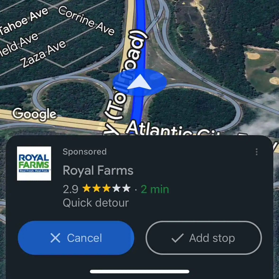 google maps invasive ads