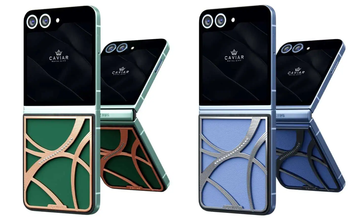 Featured image for Caviar releases Galaxy Z Fold 6 and Z Flip 6 in Tennis-core style