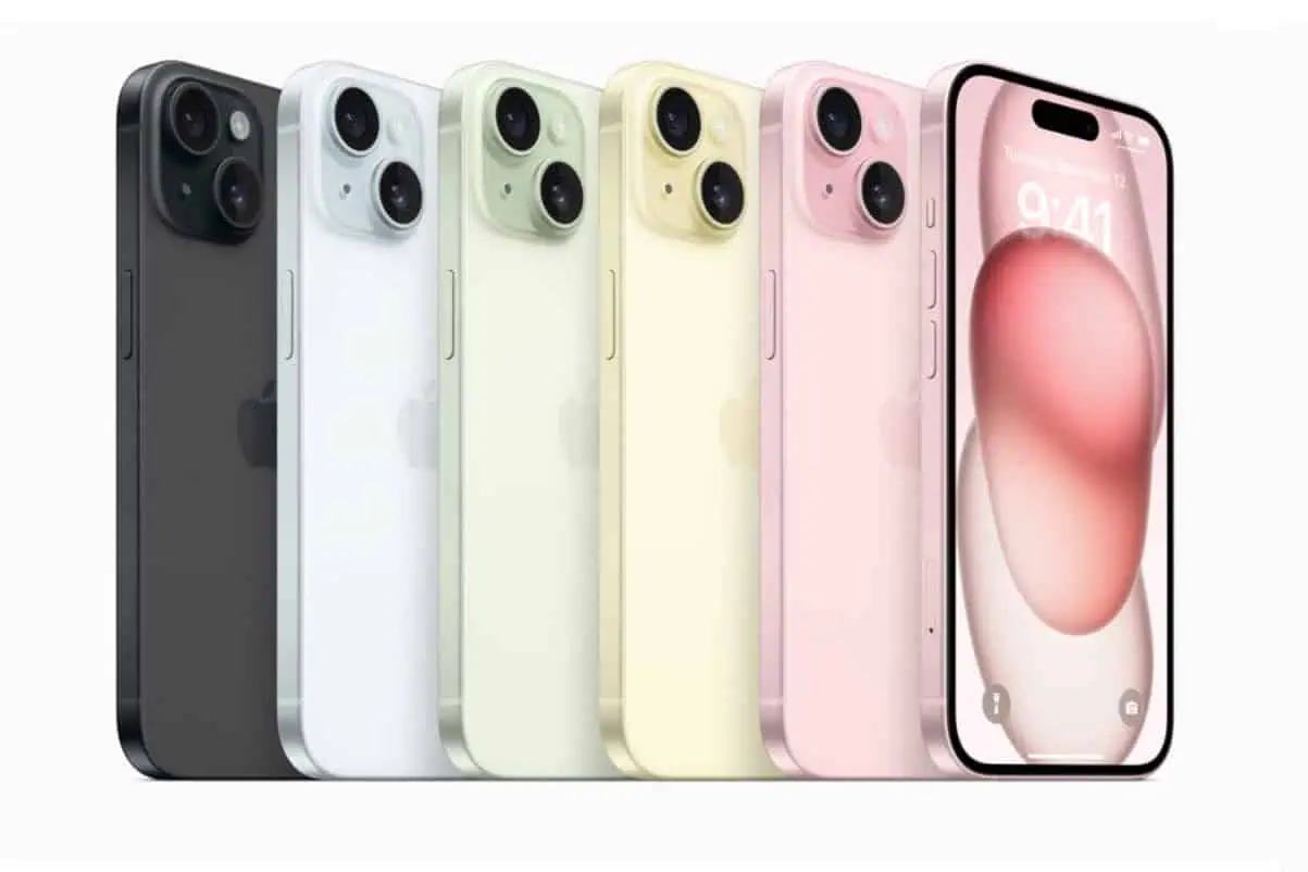 iPhone 15 series colors