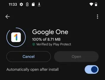 Google Play Store auto open apps