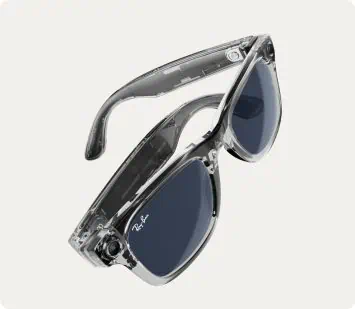 Meta Ray Ban Glasses Special Edition Transparent (2)