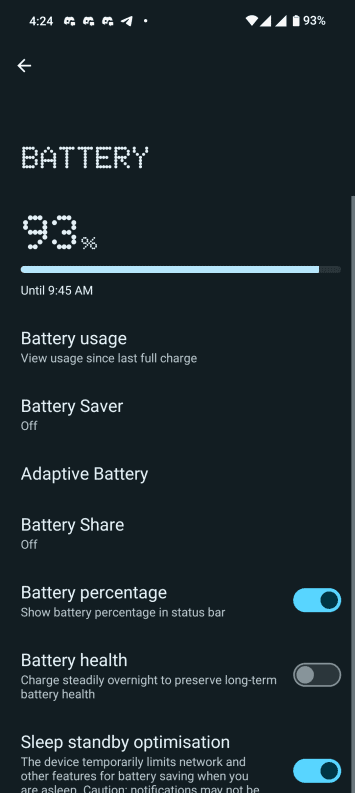 phone malware Android battery settings