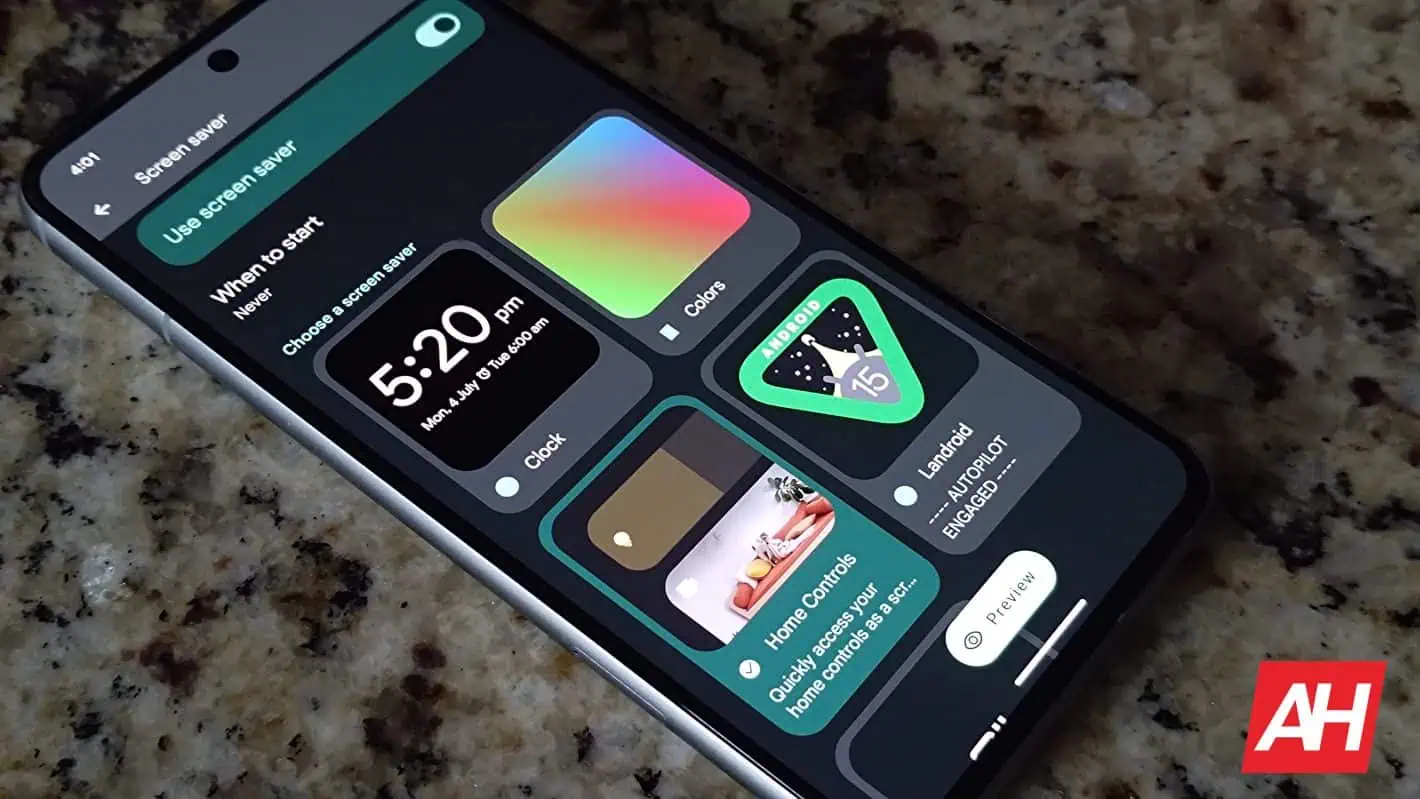 Featured image for Android 15's new screensaver makes your phone a smart home control hub