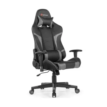 Costway gaming chair with lumbar support 2