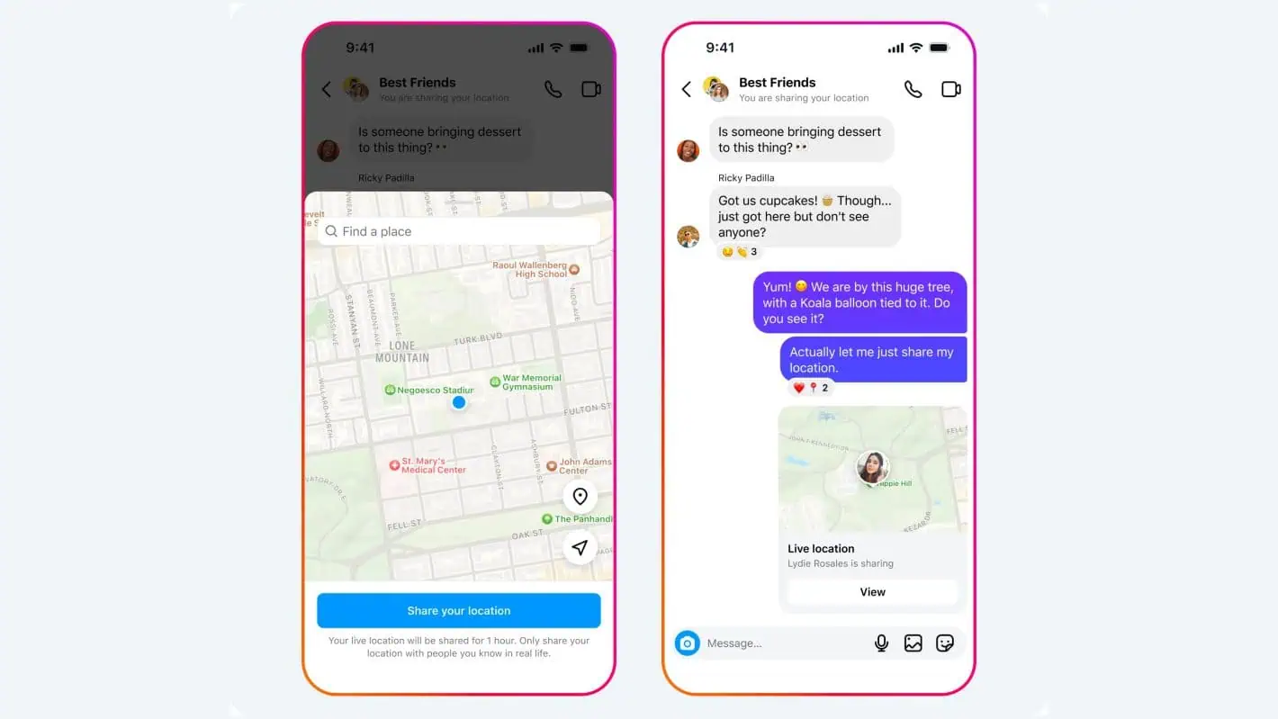 Featured image for Instagram rolls out location sharing in DMs to simplify meetups