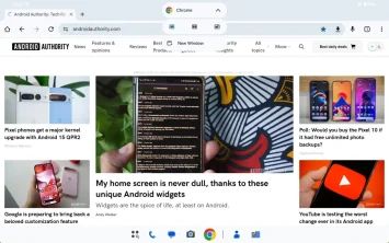 android desktop windowing minimize button chrome 2