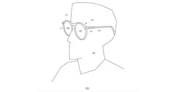 Google smart glasses patent image 1