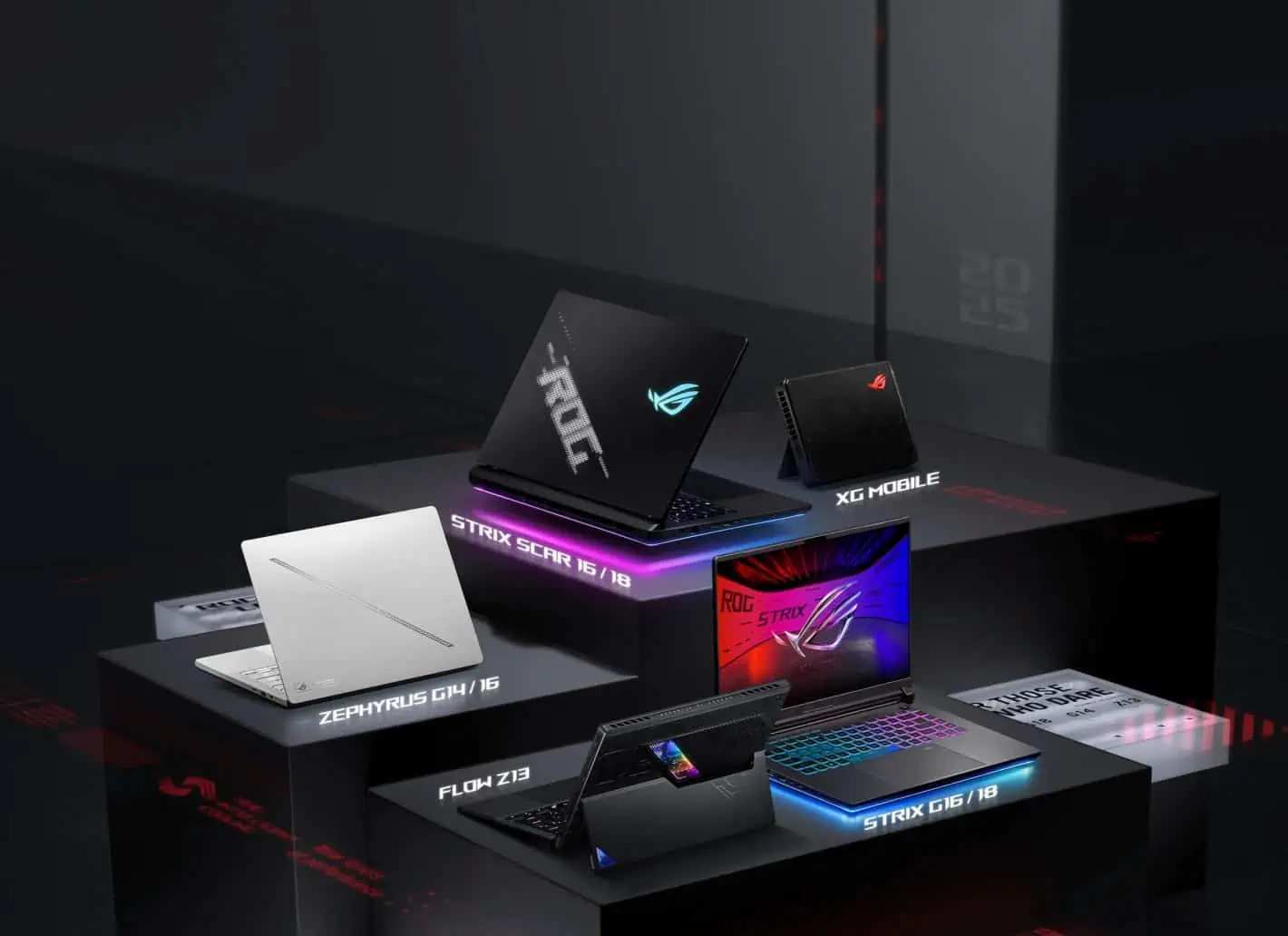 Featured image for ASUS unveils 2025 ROG laptops powered by RTX 50-Series GPUs