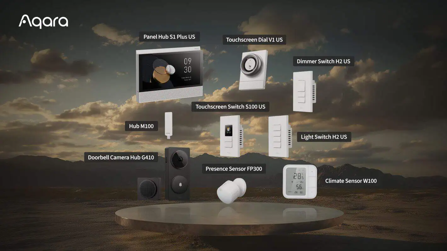 Featured image for Aqara debuts in-wall control panels & other smart devices at CES