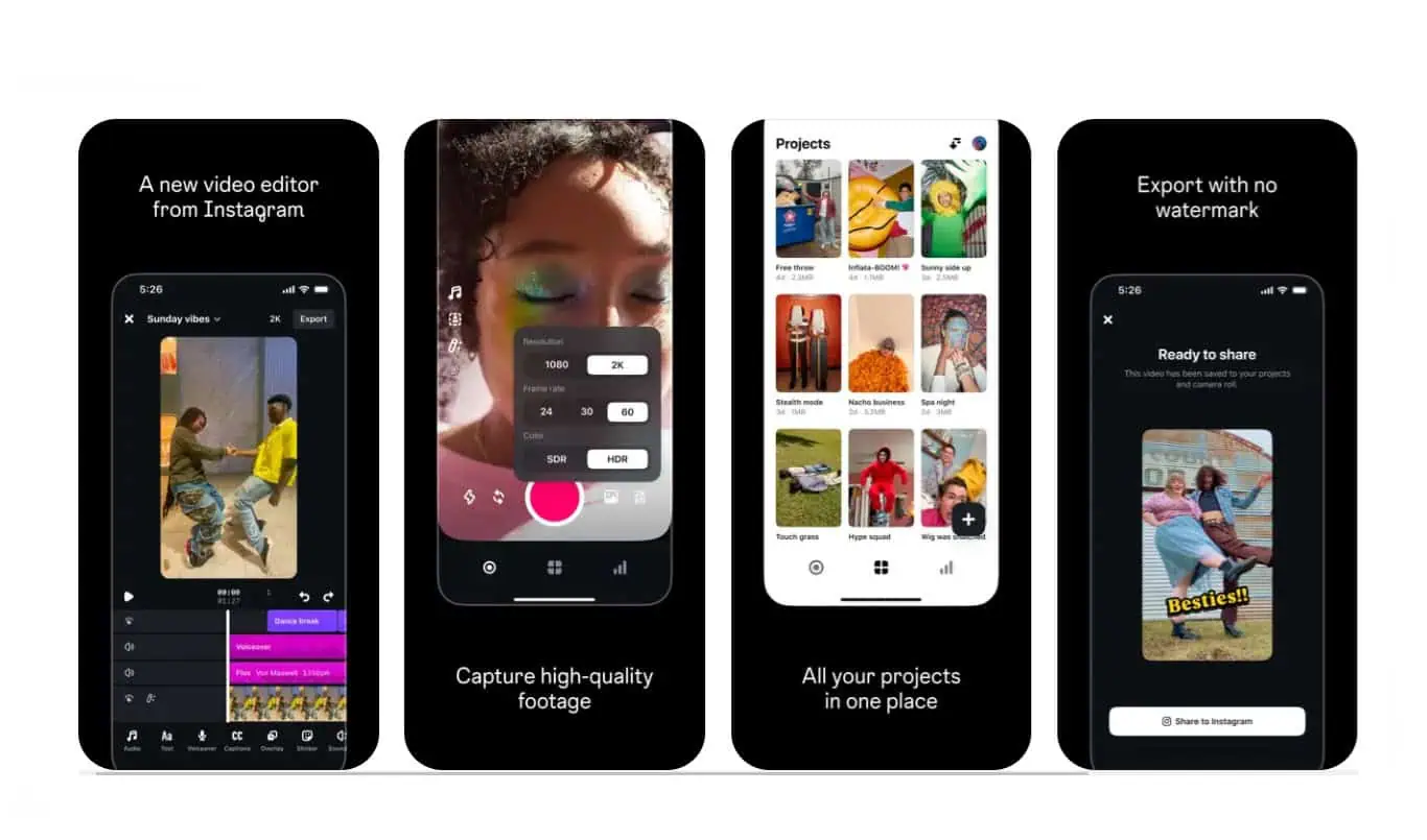 Featured image for Instagram launches video-editing app called 'Edits' to rival CapCut