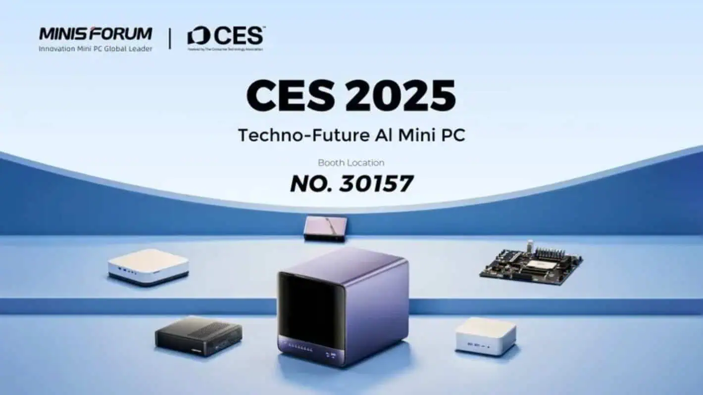 Featured image for Minisforum showed off its latest mini PC at CES