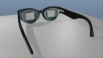 SolidddVision smartglasses inner view 2