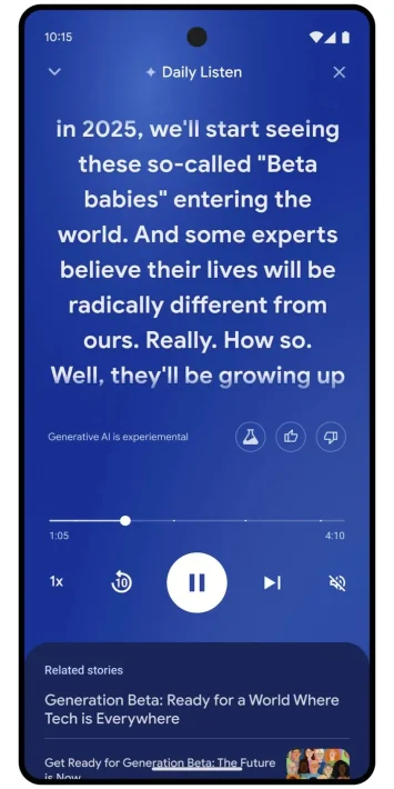 google daily listen AI podcast 2