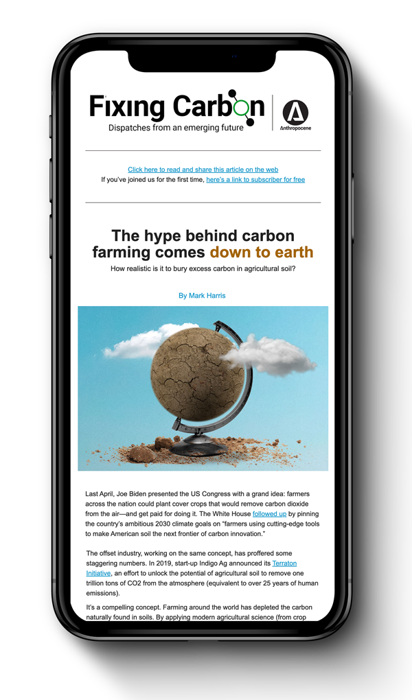 Fixing Carbon Newsletter