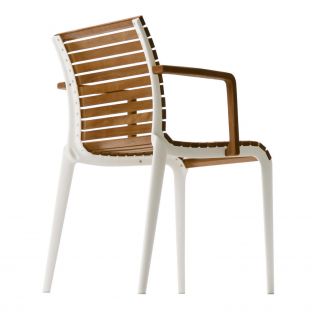 Teak Chair with Arms