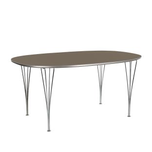 Superellipse B616 Spanleg Table Fritz Hansen - Aram