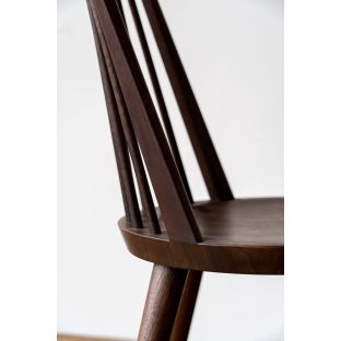 Bo Dining Chair by Makoto Koizumi for Miyazaki Chair Factory - Aram