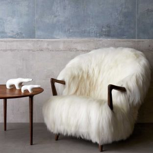 Fluffy Chair by Fredrik Kayser for Eikund at Aram Store