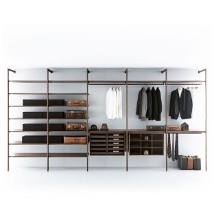 Open Wardrobe Example by Porro - Aram Store