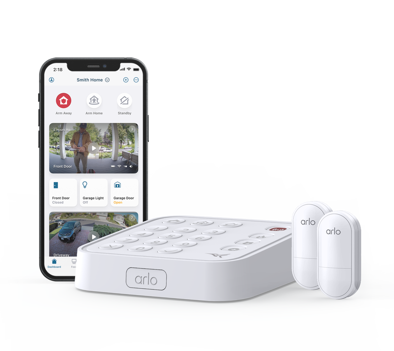 Arlo Security System - 1 Keypad Hub & 2 sensors