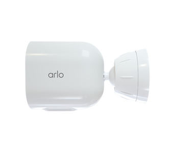 Arlo Total Security Mount, in white, facing right