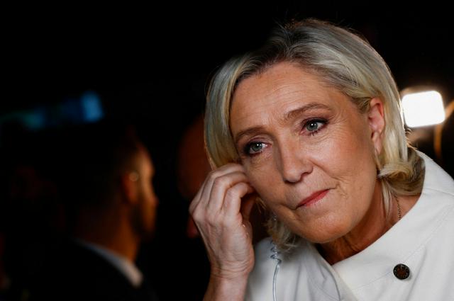 フランスの国民連合（RN）のマリーヌ・ルペン前党首=ロイター