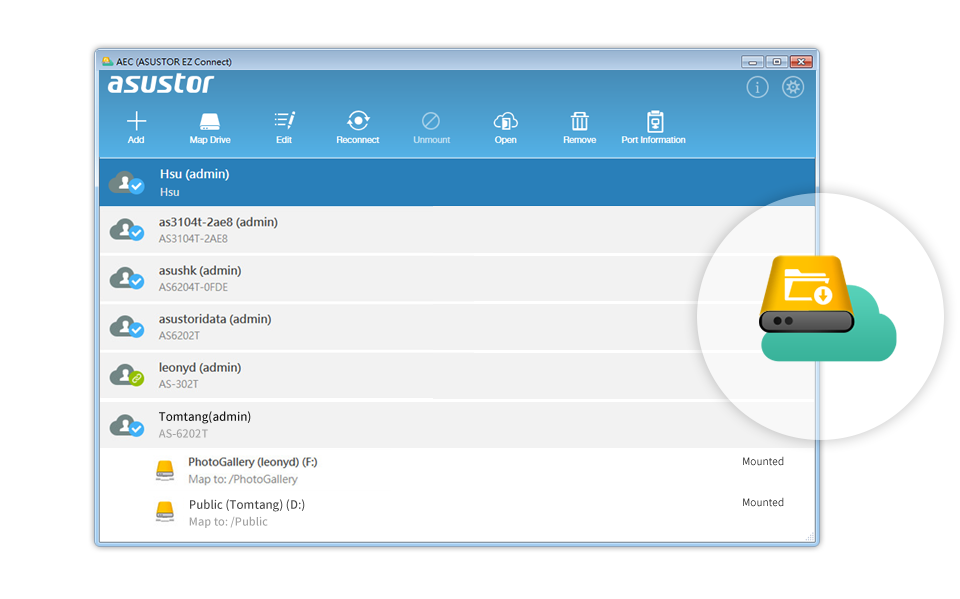 Asustor NAS 華芸 Connect Without Barriers, Access Your NAS from Anywhere at Any Time