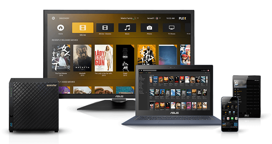 nas plex server