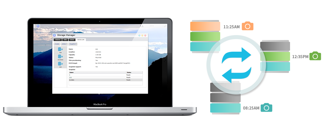 iSCSI LUN Snapshots  