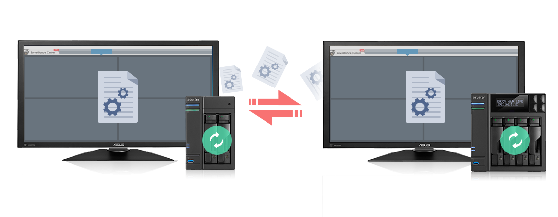 Asustor NAS 華芸 Export/Importing Camera Settings