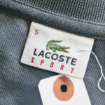 1990s French Lacoste S/S Polo Shirt Black Mens-M & 2024 Summer SALE