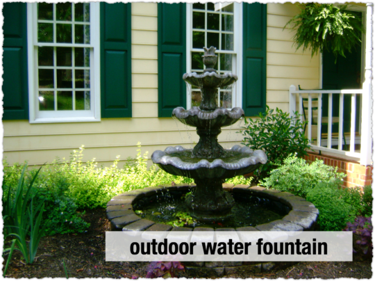 Outdoor Water Fountain