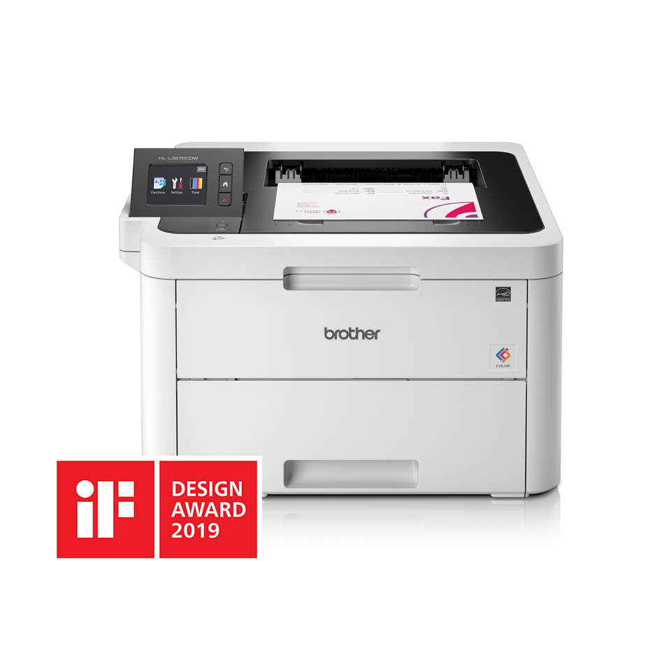 HL-L3270CDW with iF design award logo 2019