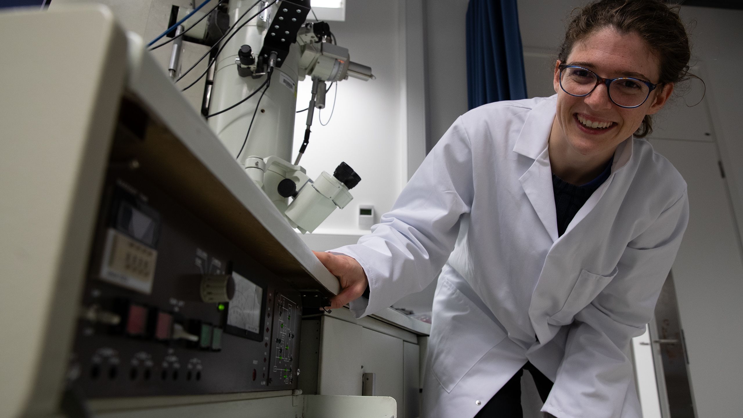 Elizabeth Barsotti in her lab