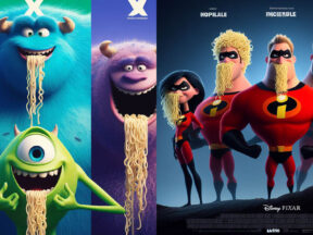 Pixar style images created with Microsoft's Bing Image Creator.